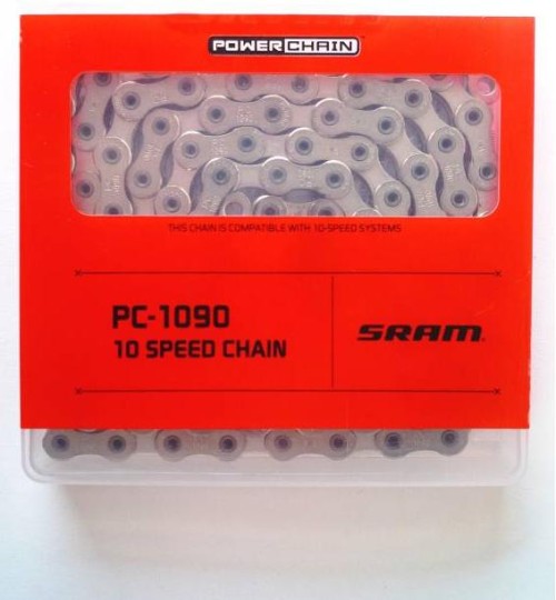 Picture of Recalled 10 Speed SRAM Bicycle Chains with PowerLock connector links