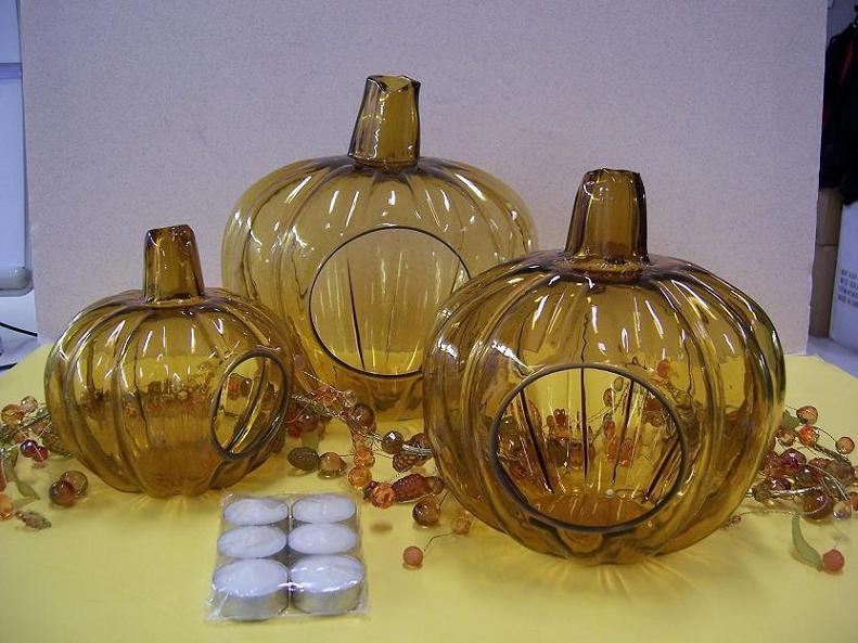 Picture of Recalled Pumpkin Candle Holders