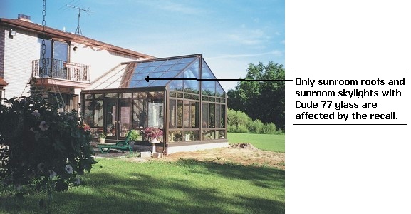 Picture of Recalled Sunroom