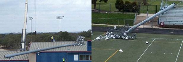 CPSC Alert: Whitco Co. LP Stadium Light Poles Can Fall Over, Posing Risk of Serious Injury and Deathb