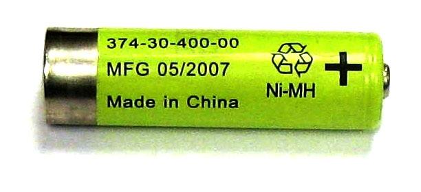 Picture of Recalled NIMH AA Rechargeable Battery