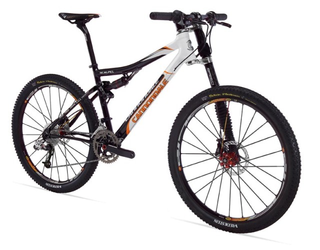 Picture of Recalled Cannondale 2008 model year 'Scalpel' mountain bikes