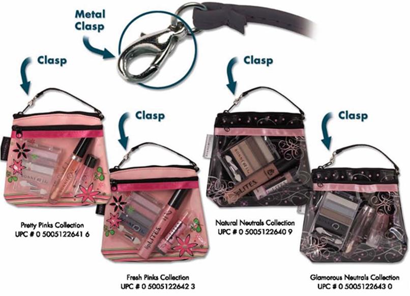 Picture of Recalled Bonne Bell Children's Cosmetics Accessory Bags