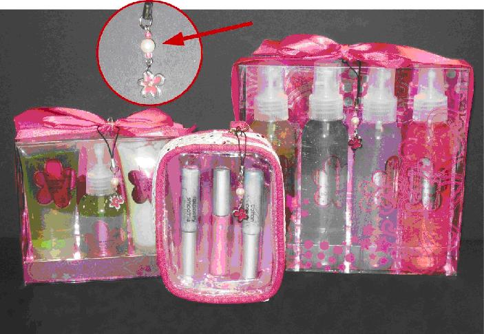 Decorative Packaging Pearl-like Bead Attachments sold with Girl's Gift Sets