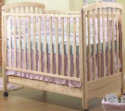 Click For Larger Image of Recalled Nadia Model Number 245 Crib