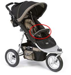 Picture of Recalled Tri Mode Single Jogging Stroller