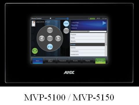 Picture of Recalled MVP-5100, MVP-5150 wireless touch panel