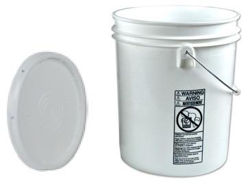 Picture of a large size bucket with lid