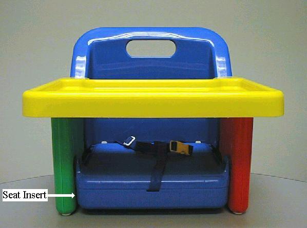 Picture of Recalled Fold-Up Booster Seat