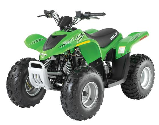 Picture of Recalled DVX model All-Terrain Vehicle (ATV)