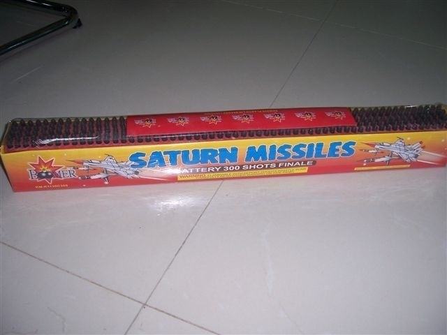 Picture of Recalled 300 Shot Saturn Missiles Battery Fireworks