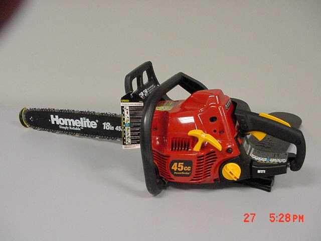 Picture of Recalled Chainsaw