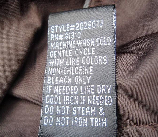 Picture of Labek on Recalled Jacket