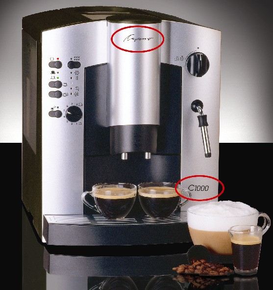Picture of Recalled Espresso Machines
