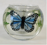 Picture of Round Shape with Two Butterflies, Model #806-8