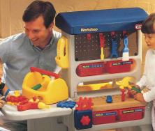 little tikes workbench with tools