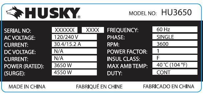 Picture of Husky Label