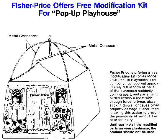Fisher-Price Pop-Up Playhouse