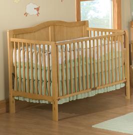 Picture of Recalled 3 -1 Heritage Crib - Natural Model # DA0504KMC-1N