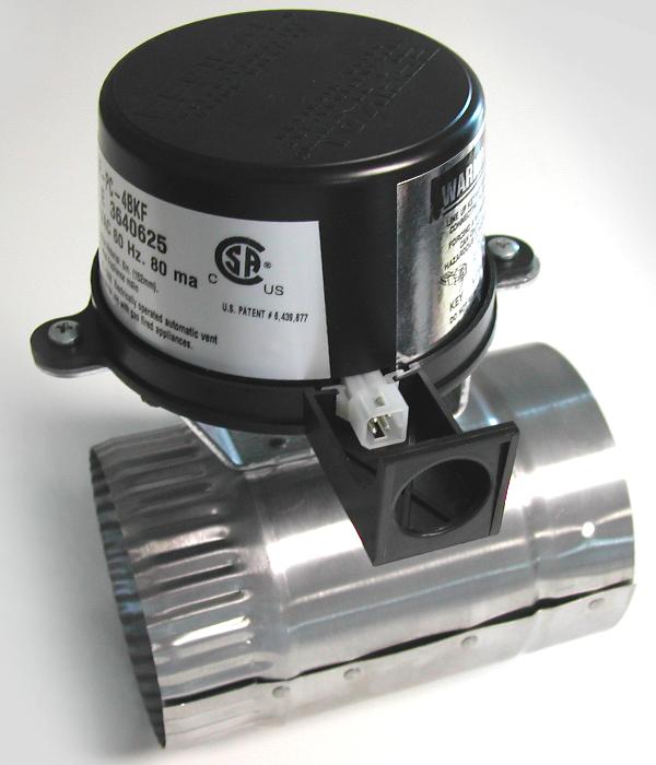 Picture of Recalled Effikal Automatic Gas Vent Damper