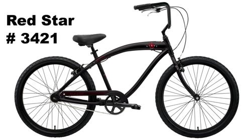 Picture of Recalled Red Star #3421 bicycle