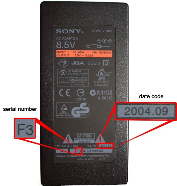 Picture of Recalled Adaptor