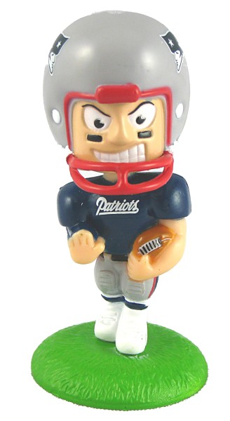 Picture of Recalled Football Bobble Head Cake Decoration with Green Base