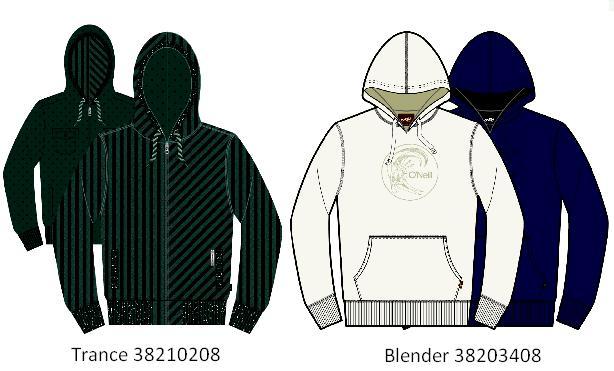 Picture of Recalled 38210208 Trance, 38203408 Blender Children's Hooded Sweatshirts