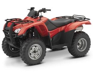 Picture of Recalled Model Year 2007-2008 TRX 420 Rancher ATV