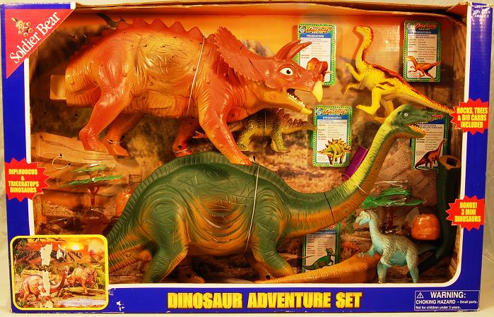Picture of Recalled Soldier Bear Dinosaur Toy Set