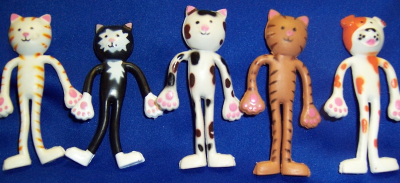 Picture of Recalled Bendable Dog and Cat Toys