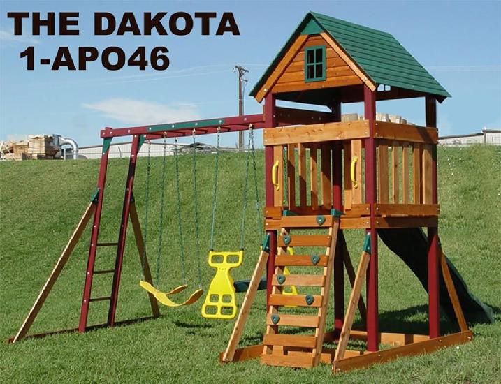 Picture of Recalled 'The Dakota' Backyard Swing Set