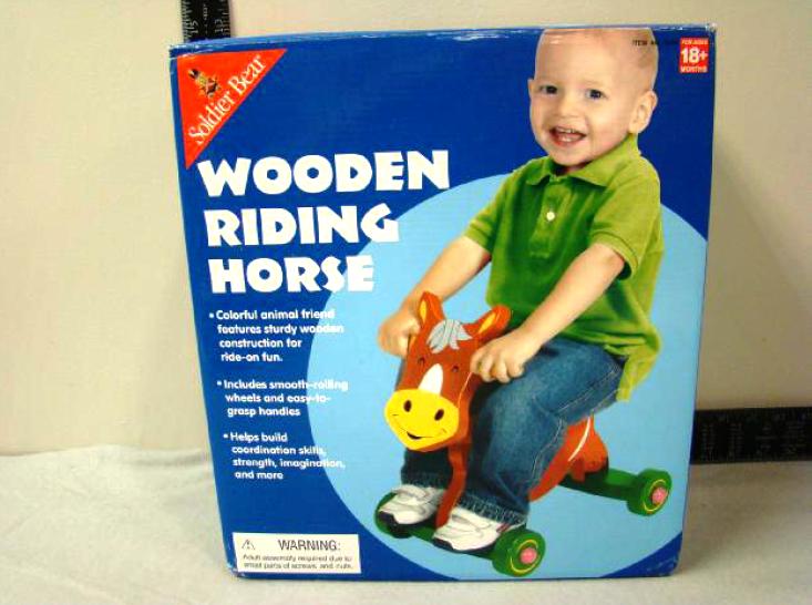 Picture of Recalled Wooden Riding Horse