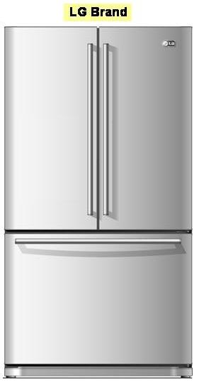 Picture of Recalled LG Brand Refrigerator