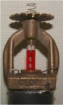 Picture of Recalled Dry Fire Sprinkler