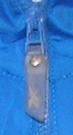 Picture of Zipper on Recalled Children's Windsuit