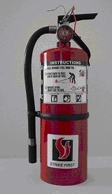 Picture of Recalled Fire Extinguisher