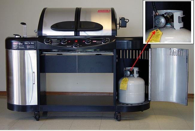 Picture of Recalled Gas Grill Model 5600